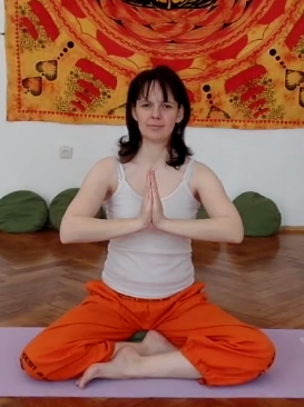 Namaste kéztartás